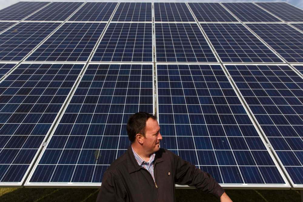 MIKE DEAL / WINNIPEG FREE PRESS files
Alex Stuart is co-founder of Solar Manitoba, a firm active in the alternative energy industry.