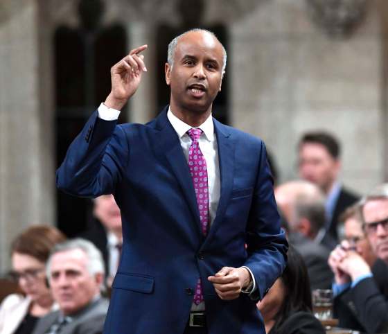 THE CANADIAN PRESS/Justin TangThe office of Immigration Minister Ahmed Hussen said he’s seriously considering Manitoba’s request.