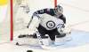 TREVOR HAGAN / WINNIPEG FREE PRESS
Winnipeg Jets' goaltender Connor Hellebuyck makes one of his 47 saves against the Nashville Predators' during game 1 of their series in Nashville Friday.