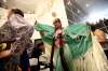 Walking Wolf Singers and Dancers dance their way into the celebrations Saturday. (Ruth Bonneville / Winnipeg Free Press)