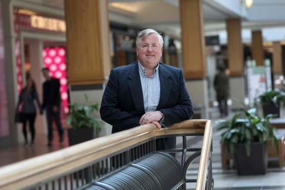 RUTH BONNEVILLE / WINNIPEG FREE PRESSPeter Havens, general manager of CF Polo Park: 'The challenge that we face just requires a considerable amount of communication both to our tenants and certainly to our customers.'