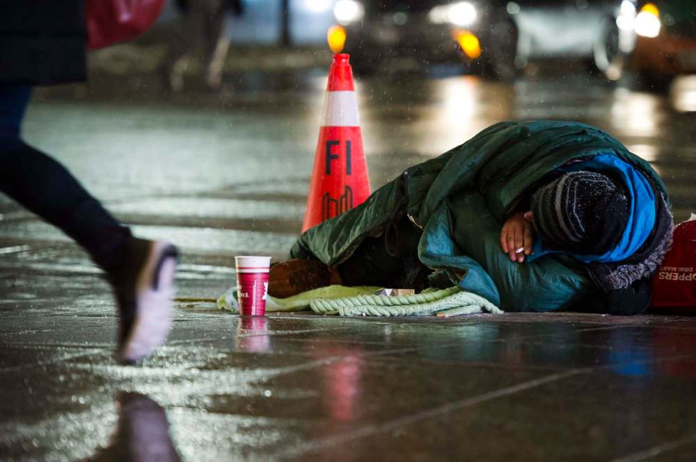 Christopher Katsarov / THE CANADIAN PRESS FILES
Expenditures on social services such as homelessness inititatives can mitigate factors that lead to poor health outcomes.