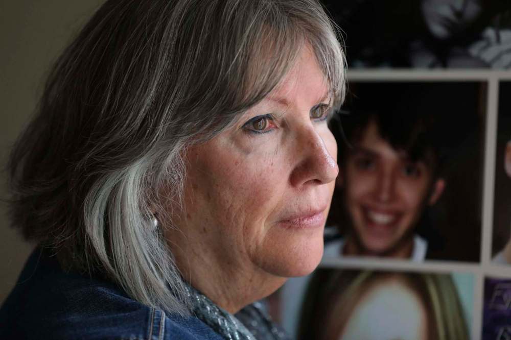 RUTH BONNEVILLE / WINNIPEG FREE PRESS
Christine Dobbs said the new clinics are a good beginning on Tuesday, as there was nothing like them for her late son.