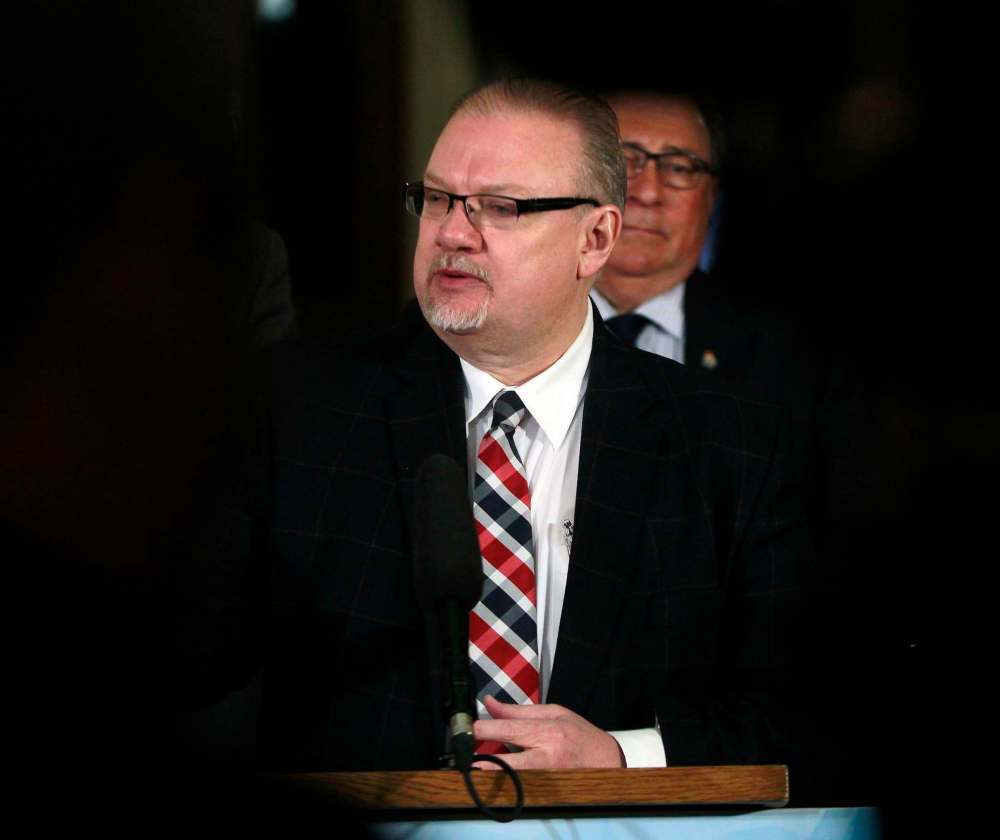 BORIS MINKEVICH / WINNIPEG FREE PRESS FILES
Health, Seniors and Active Living Minister Kelvin Goertzen