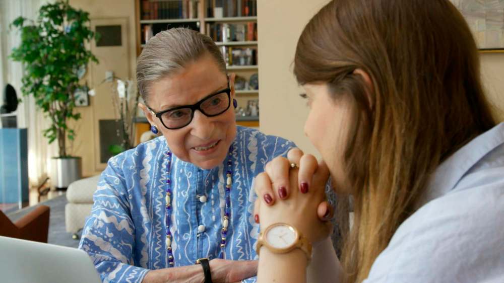 Magnolia Pictures / The Associated Press
U.S. Supreme Court justice Ruth Bader Ginsberg in a scene from 'RBG.'