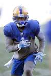 PHIL HOSSACK / WINNIPEG FREE PRESS
Blue Bombers corner back Chris Randle at the team workout Monday morning.