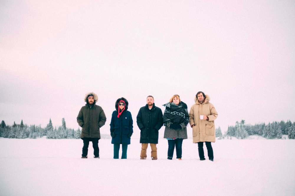 Supplied photo
JP Hoe (from left), Keri Latimer, Rusty Matyas, Alexa Dirks and Grant Davidson are Middle of Nowhere.