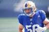 THE CANADIAN PRESS/John Woods
New addition to the Winnipeg Blue Bombers Adam Bighill at a pre-season training camp.