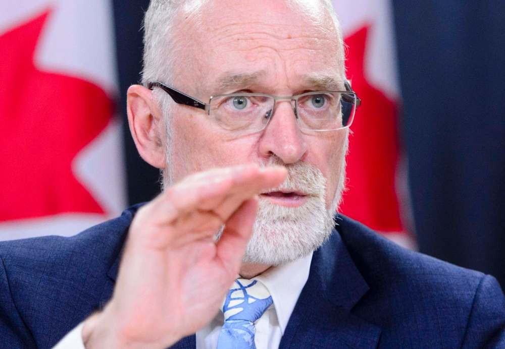 THE CANADIAN PRESS FILES
Auditor General Michael Ferguson warns about the payroll system's flaws.