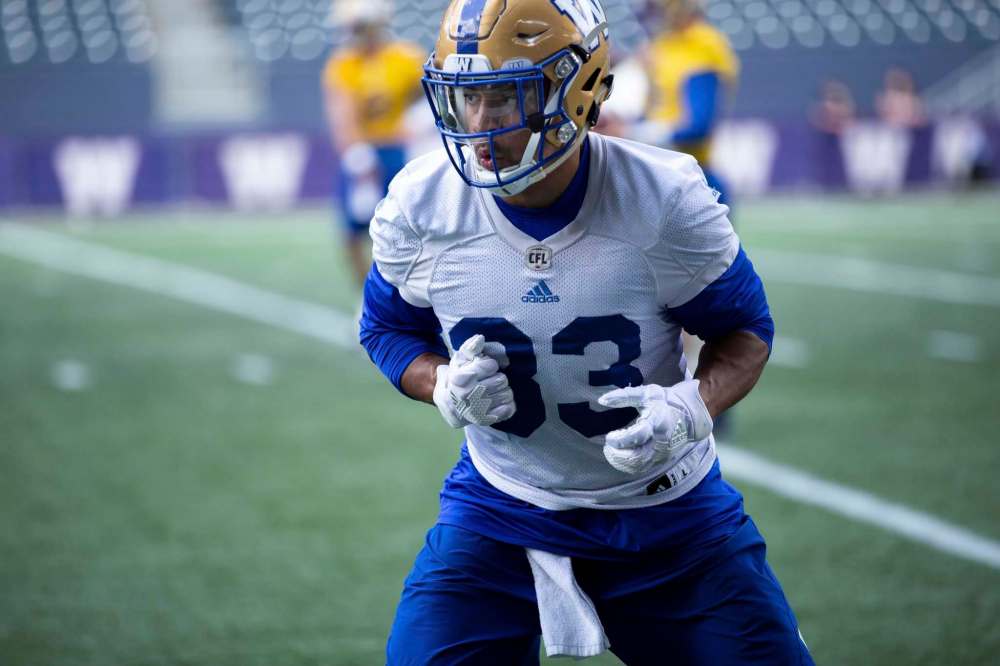ANDREW RYAN / WINNIPEG FREE PRESS
Winnipeg Blue Bombers running back Andrew Harris.