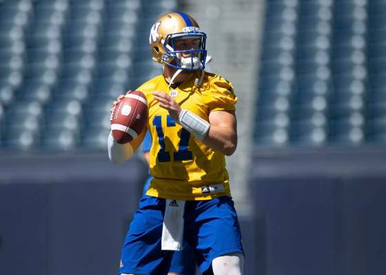 Chris Streveler will get his second consecutive start tonight in Montreal.