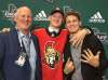 twitter photo / @Senators
The Ottawa Senators tweeted this picture during the first round of the 2018 NHL Entry draft Friday night. Former Winnipeg Jet Keith Tkachuk, left, with his sons, Brady, picked fourth by the Senators in this year's draft, and Matthew, picked sixth overall by the Calgary Flames in 2016.