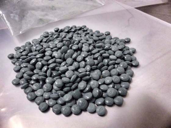 THE CANADIAN PRESS/HOFentanyl pills are shown in an undated police handout photo.
