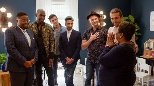 Netflix
Myles Hicks, Karamo Brown, Antoni Porowski, Tan France, Bobby Berk, Jonathan Van Ness and Tammye Hicks in the Netflix series Queer Eye.