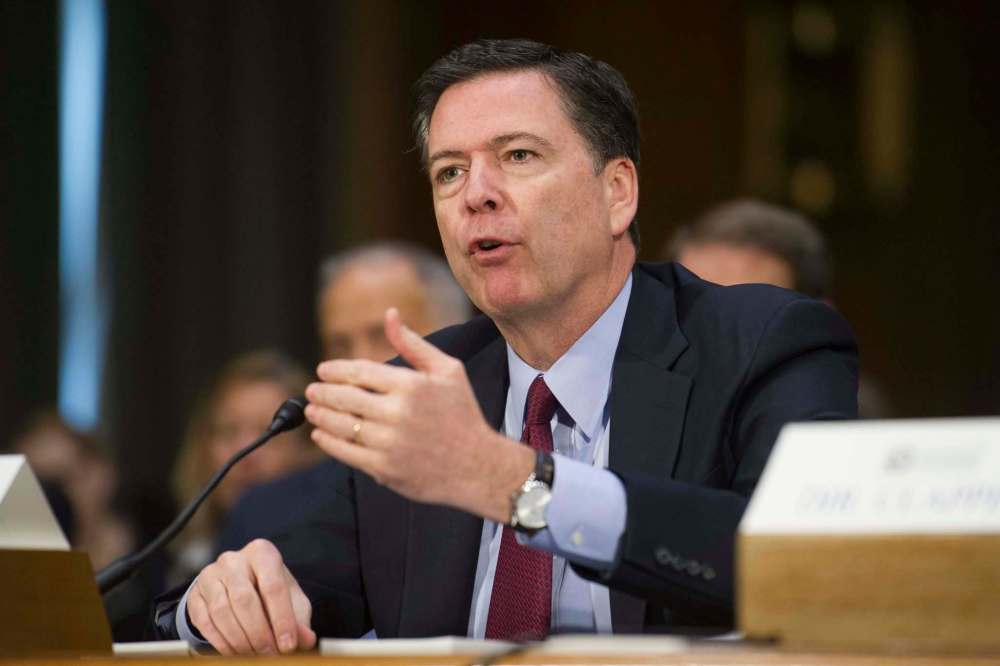 Cliff Owen / The Associated Press Files
Former FBI director James Comey’s intrusion into the 2016 U.S. presidential election hurt Hillary Clinton’s campaign more than it did U.S. President Donald Trump’s.
