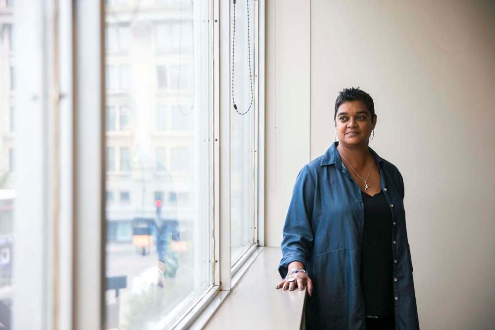 MIKAELA MACKENZIE / WINNIPEG FREE PRESS
Women’s Health Clinic boss Nadine Sookermany says the approach is unfair to women.