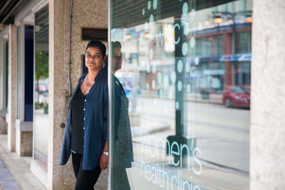 Nadine Sookermany, executive director of the Women's Health Clinic (Mikaela MacKenzie / Winnipeg Free Press)
