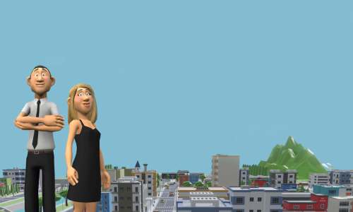 Pixels, created by Stephen Sim and Caitlyn Curtis, blends improvisation with emerging VR technology to create live animation.