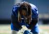 Winnipeg Blue Bombers Cory Johnson (67) during practice action on June 25. (Andrew Ryan / Winnipeg Free Press files)