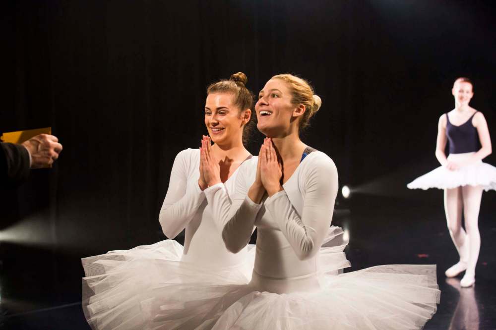 Leanne and Mar nail the dance competition at the Royal Winnipeg Ballet.