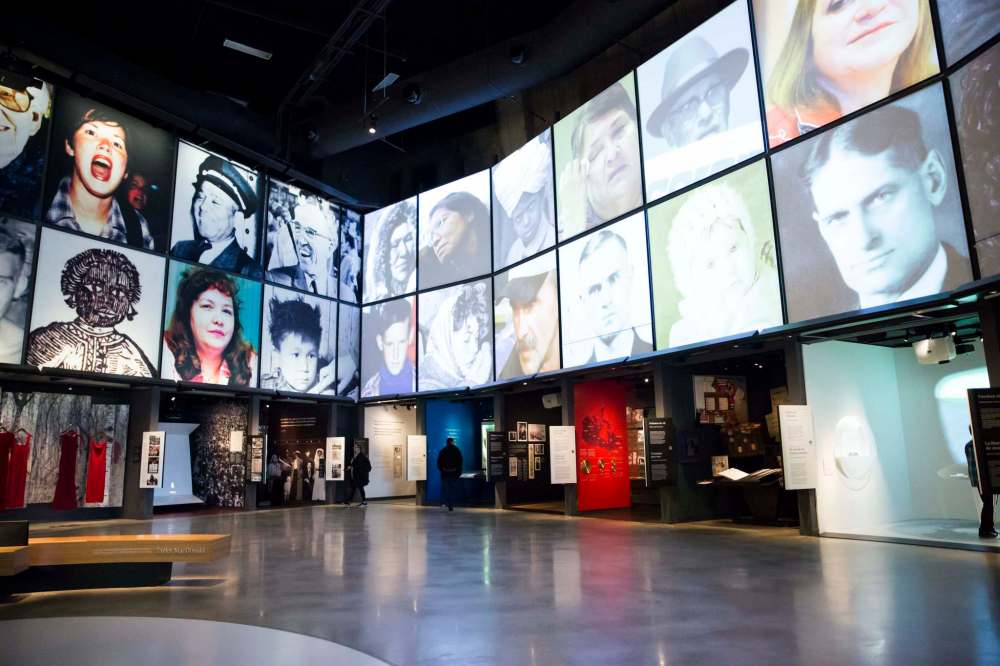 The Canadian Human Rights Museum, first stop for the Winnipeg leg of The Amazing Race Canada