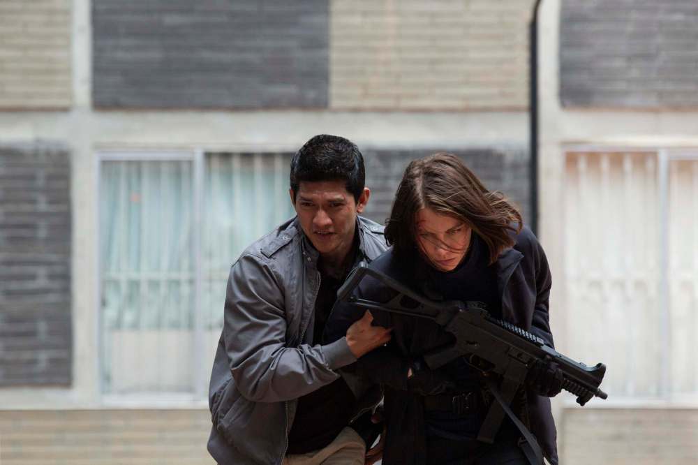 Iko Uwais and Lauren Cohan star in MILE 22