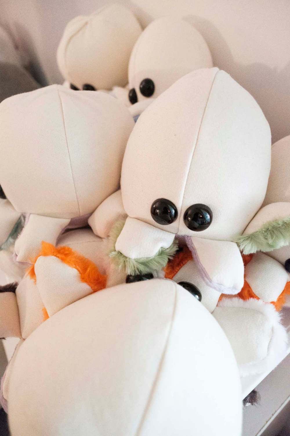 Daniel Crump / Winnipeg Free Press
Wendi Kuarsignh also makes other felt creatures including Hermit Crabs and Narwhals.