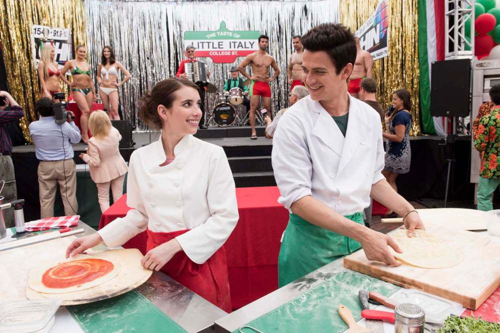VOLTAGE PICTURES
Emma Roberts and Hayden Christiansen can't seem to connect in Little Italy, making the romance in the move harder to believe.