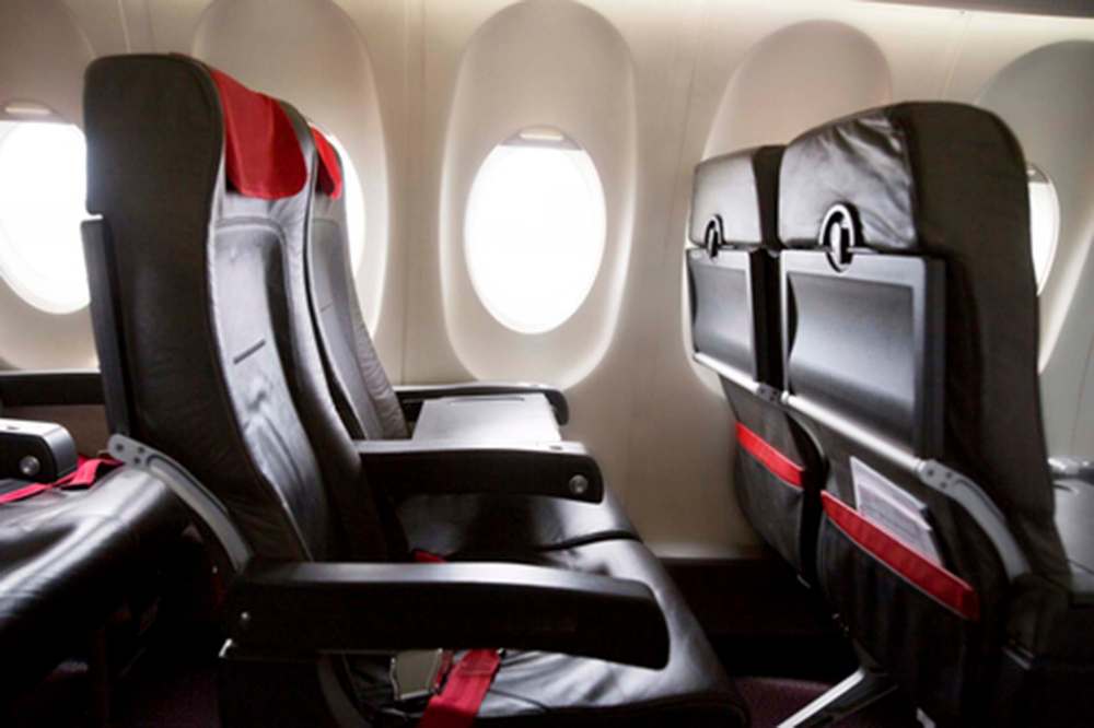 Dreamstime
Since the vents on a plane are by the window, choose the window seat for better air flow.