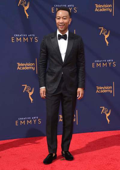 Richard Shotwell / Invision
John Legend became the 15th person to win an Emmy, Grammy, Oscar and Tony on Sunday.