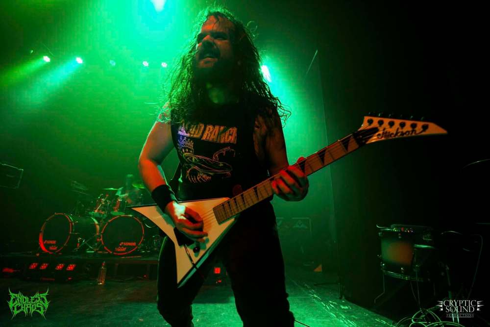 Mike Menza of the groups Solanum and Endless Chaos got into metal after attending a Metallica show in Winnipeg. (Supplied)