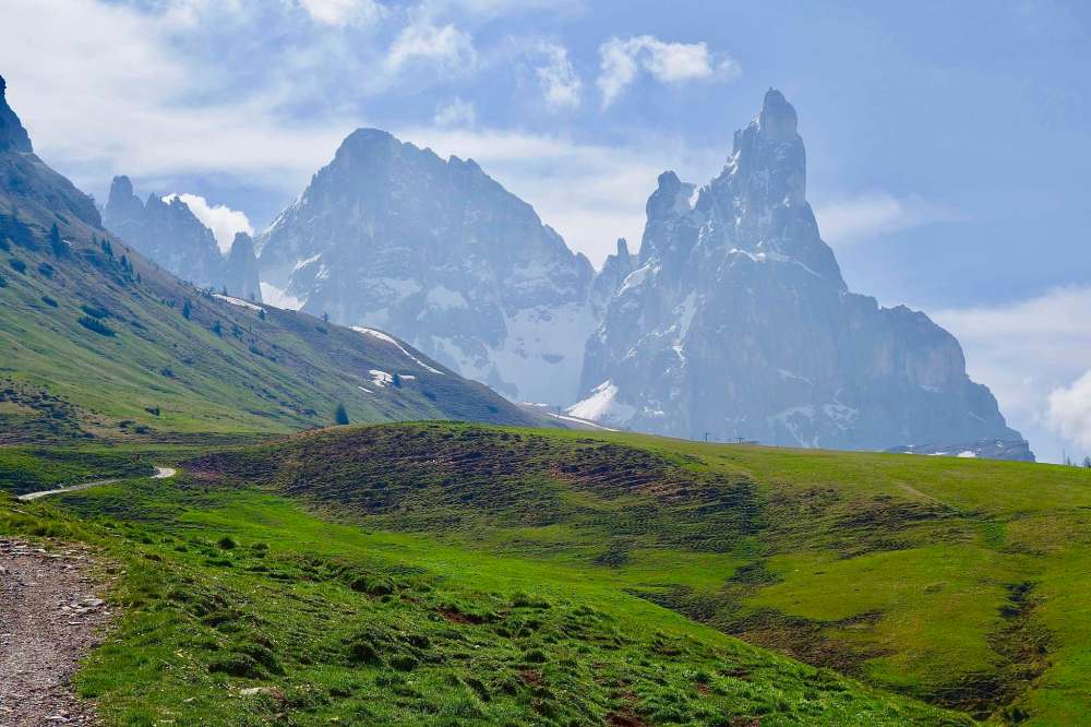 Rachel Walker / for the washington post
Sometimes referred to as the ‘Matterhorn of the Dolomites,’ Cimon della Pala is the best known peak of a group of mountains called the Pale di San Martino.