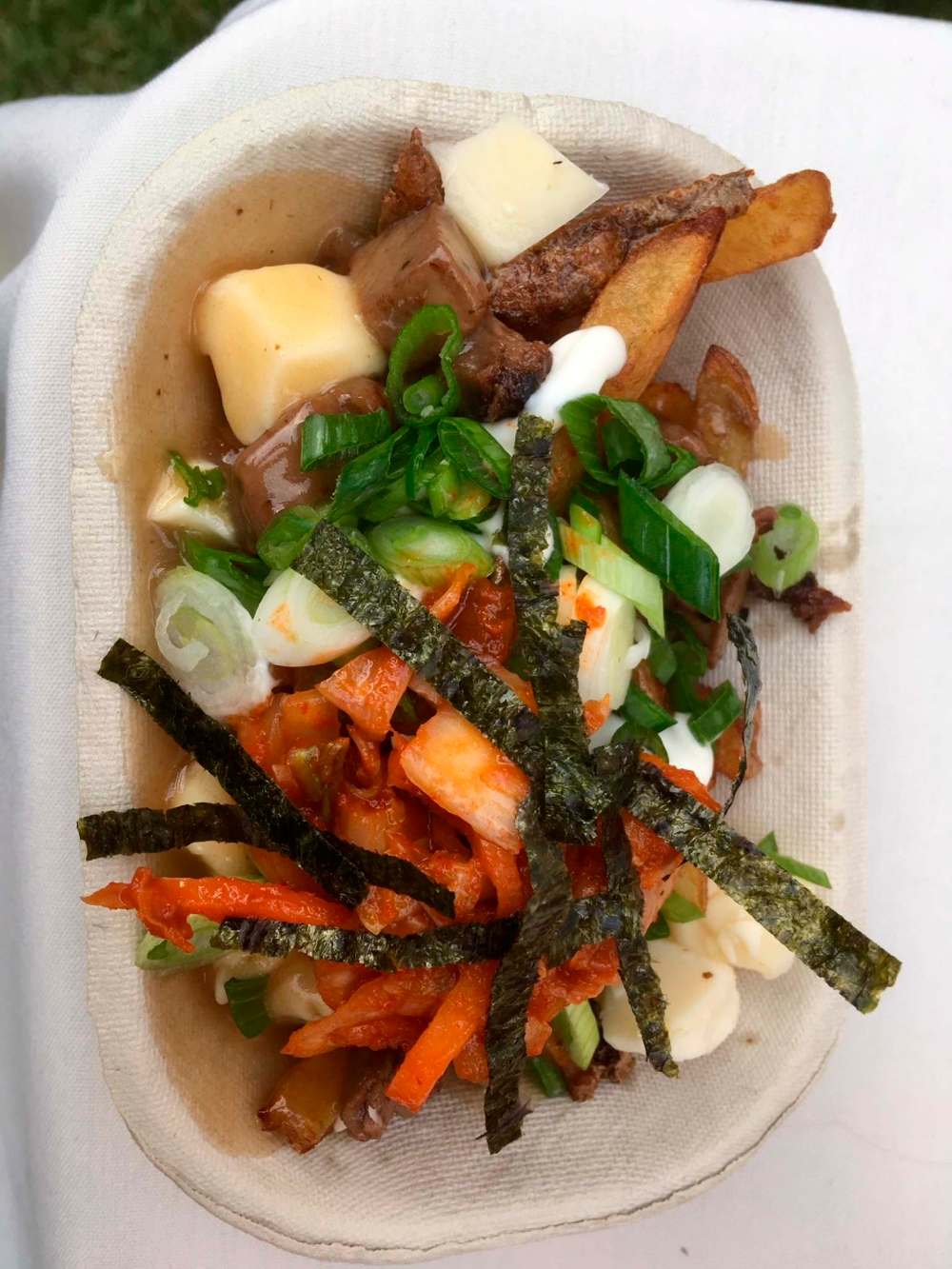 Jill Wilson / Winnipeg Free Press
The Park Café’s Kim Chi-Eese poutine won the People’s Choice award.