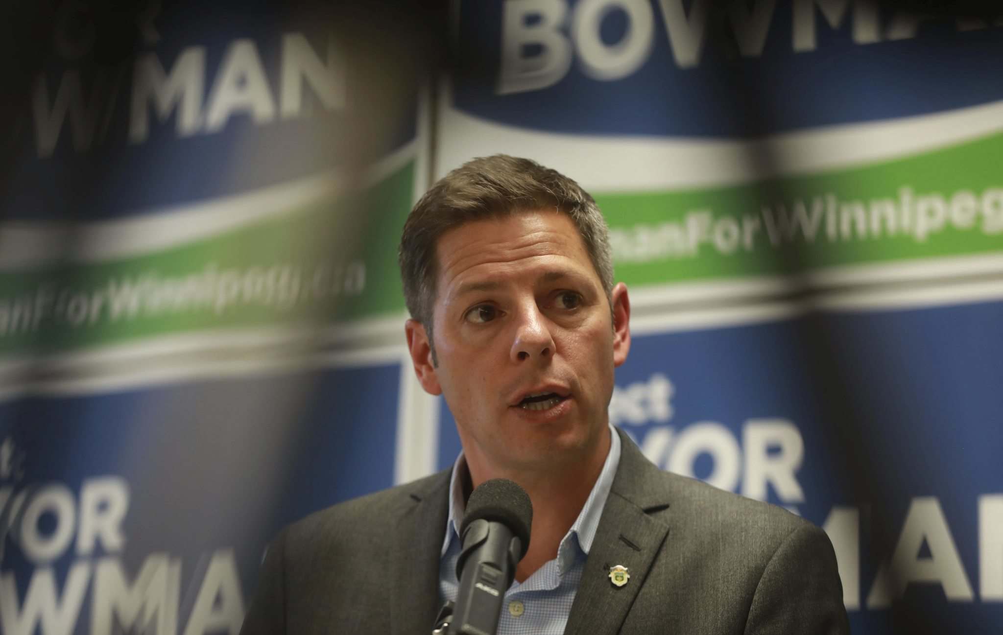 Bowman promises to stay course on property tax Winnipeg Free Press