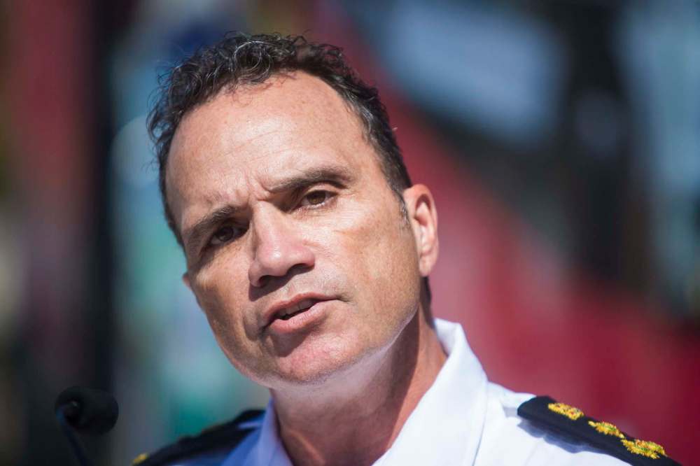 MIKAELA MACKENZIE / WINNIPEG FREE PRESS
Winnipeg Police Services Chief Danny Smyth disputes a police union attack ad that claims long wait times are common for the 911 system.