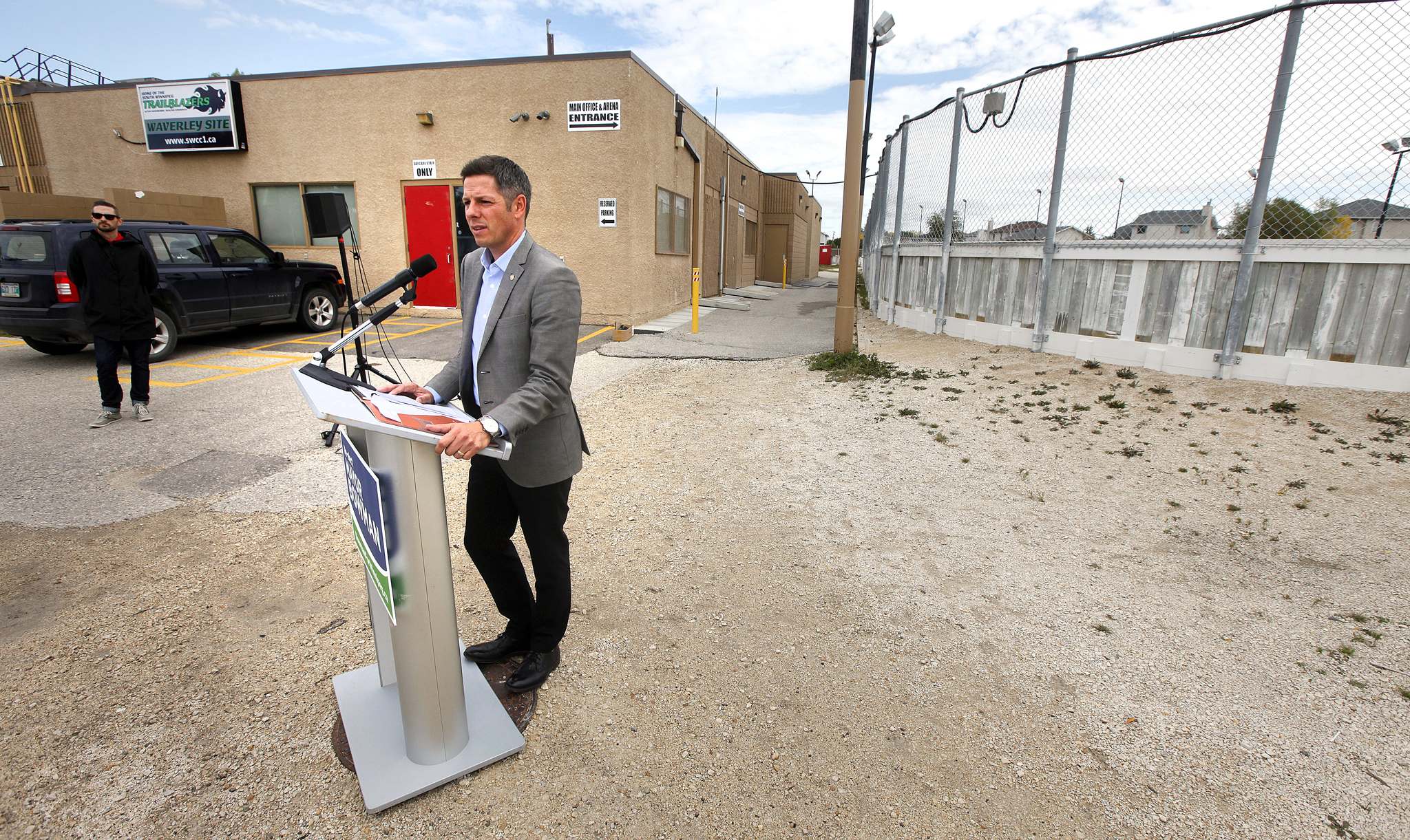 Bowman promises to dip into impact fees for Waverley West rec centre