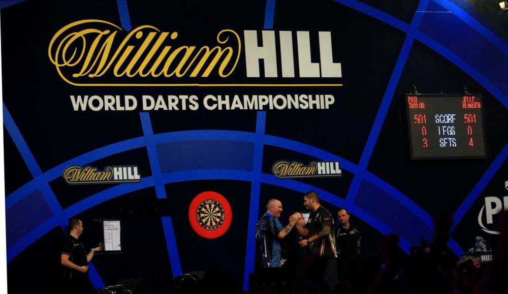 Sportsbook William Hill sponsors, among other things, dart and golf tournaments and soccer teams in England. It has signed a new deal with the Vegas Golden Knights. (John Walton / PA files)