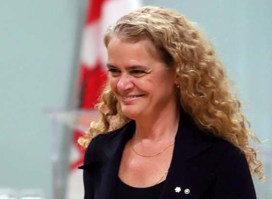 Fred Chartrand / THE CANADIAN PRESS FILESGovernor General Julie Payette at Rideau Hall, the official residence of the Governor General of Canada, in Ottawa in 2017.