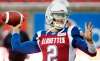 THE CANADIAN PRESS / Graham Hughes
Montreal Alouettes quarterback Johnny Manziel will get the start against the Winnipeg Blue Bombers when the teams clash in Winnipeg on Friday.