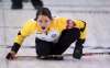 JONATHAN HAYWARD / THE CANADIAN PRESS FILES 
Kerri Einarson's East St. Paul rink recorded an 11-7 victory over the Kamloops, B.C. team in the opening draw of the Canadian Olympic team pre-trials.