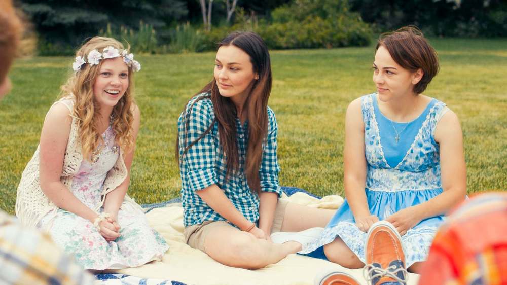 Pinnacle Peak Pictures
Elise Jones (left) as Amy, Melanie Stone as Meg and Allie Jennings as Beth in the latest Little Women adaptation.