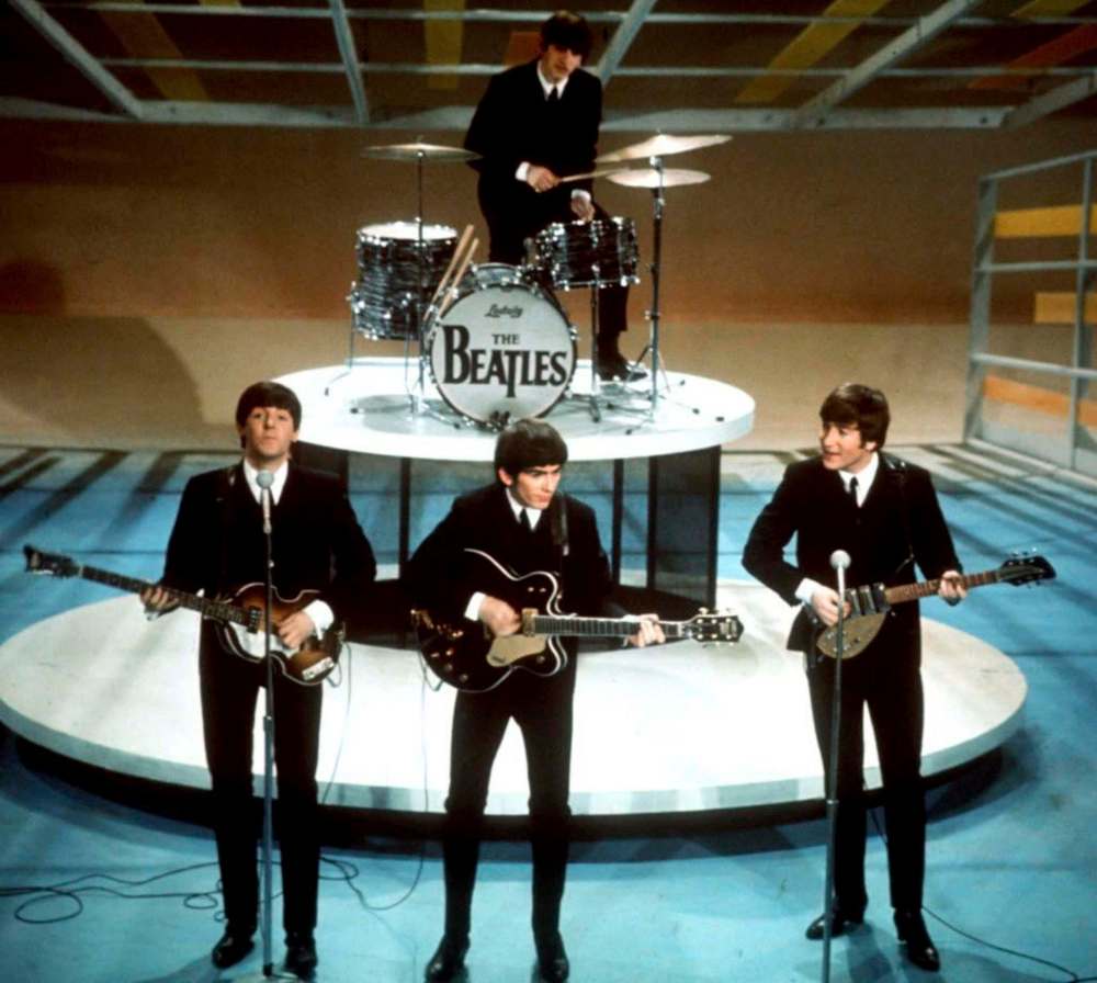 The Associated Press Files
In this Feb. 9, 1964 photo, the Beatles perform on the Ed Sullivan Show in New York.