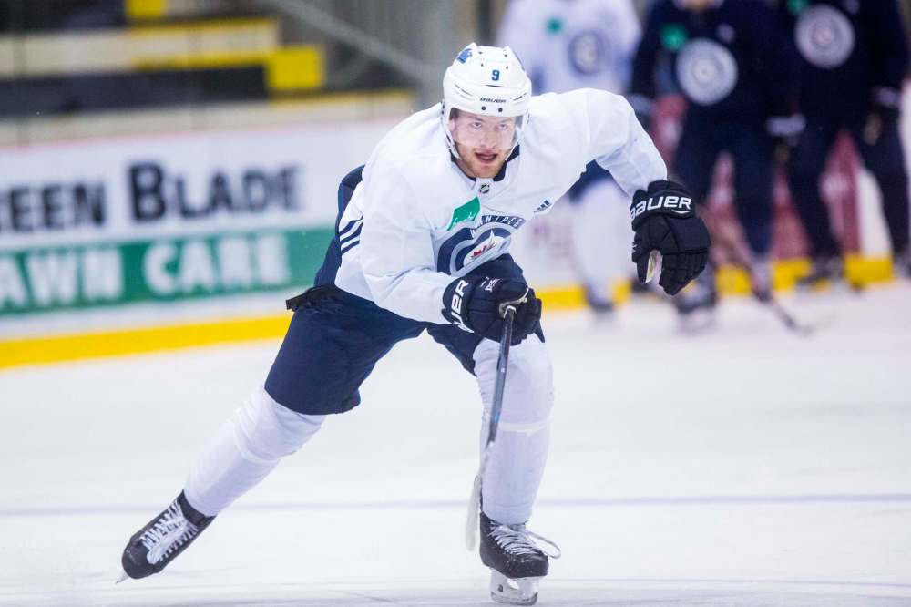 Andrew Copp used his demotion to the press box as motivation to get his game to a place where coach Paul Maurice would never again think about pulling him out of the lineup. (Mikaela MacKenzie / Winnipeg Free Press)