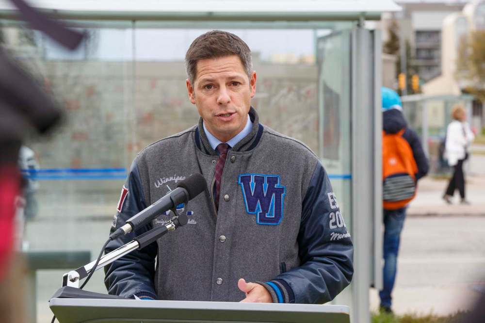 Mayor Brian Bowman promised to introduce a low-income bus pass, but didn't have any details on how much the program would cost. (Mike Deal / Winnipeg Free Press)