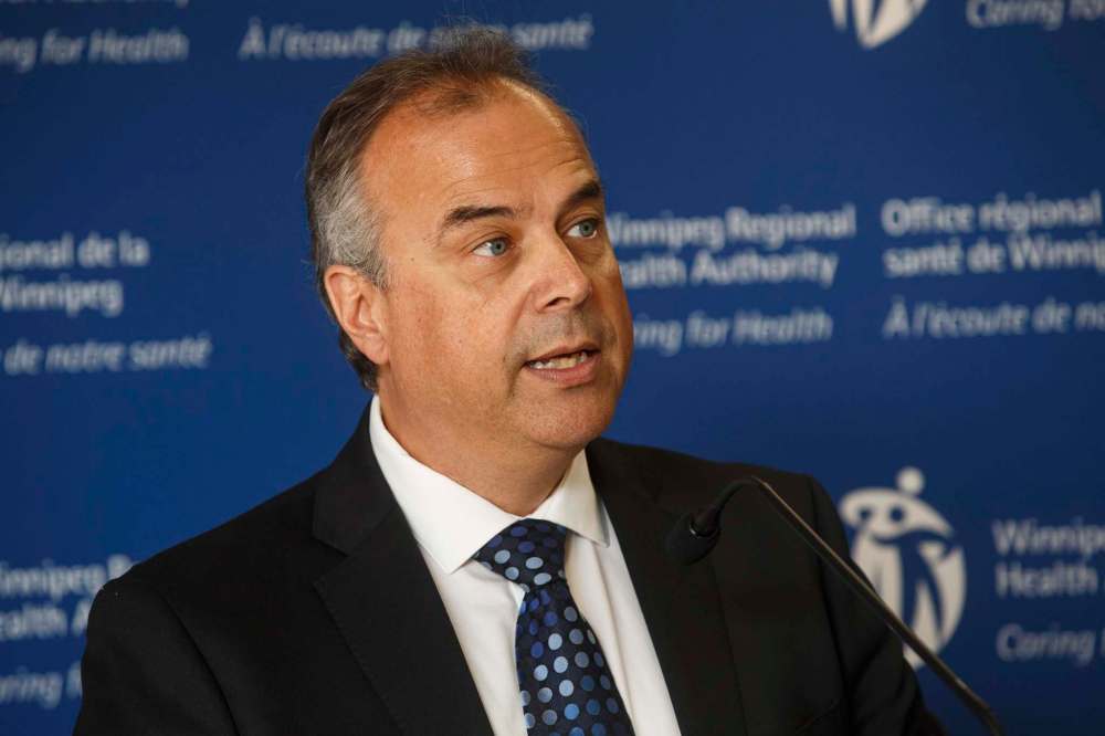 MIKE DEAL / WINNIPEG FREE PRESS FILES
Réal Cloutier, WRHA Interim President and CEO on the Winnipeg Regional Health Authority staying within it's budget: