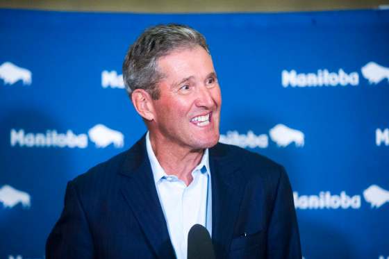 MIKAELA MACKENZIE / WINNIPEG FREE PRESS FILESPremier Brian Pallister's Progressive Conservative Party enjoys a comfortable lead in popularity over its political opponents according to a Probe Research poll.