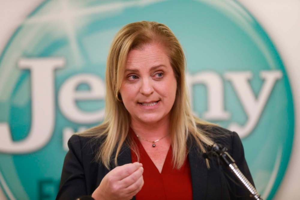 RUTH BONNEVILLE / WINNIPEG FREE PRESS
Mayoral candidate Jenny Motkaluk proposes capping tax increases for owner-occupied homes at 1.16 per cent, effectively ending a process where homeowners are penalized with higher taxes for improving their homes.