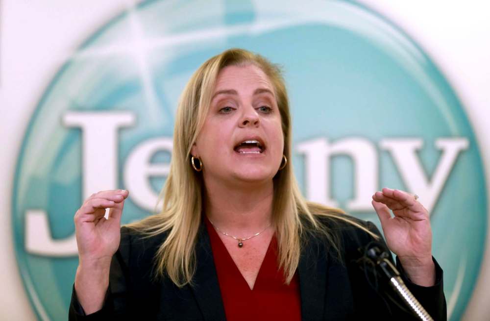 RUTH BONNEVILLE / WINNIPEG FREE PRESS
Mayoral candidate Jenny Motkaluk is counting on voters to remember her plan raises taxes half of what incumbent Brian Bowman has promised, without asking too many hard questions.