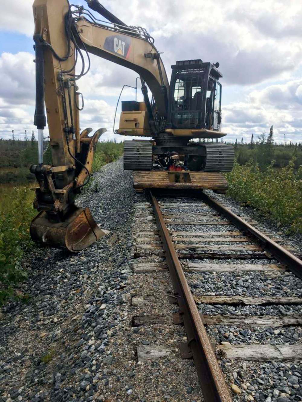Arctic Gateway
Arctic Gateway said it planned to repair the washed-out tracks and resume service to Churchill before the winter, but assessments need to be done before the line is active again.