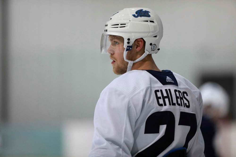 RUTH BONNEVILLE / WINNIPEG FREE PRESS FILES
Nikolaj Ehlers has yet to score this season.